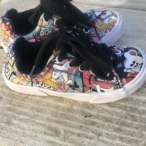 Disney Mickey Theme Toddler Boy Shoes Sz 11/12